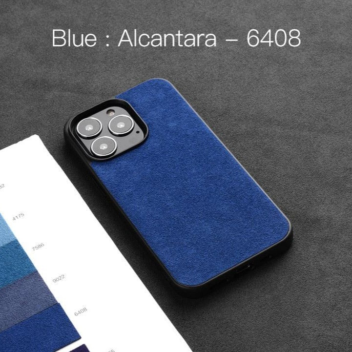 Alcantara Case for iPhone 13, 14 - JDM Global Warehouse