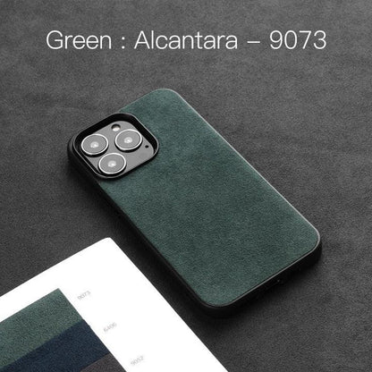 Alcantara Case for iPhone 13, 14 - JDM Global Warehouse