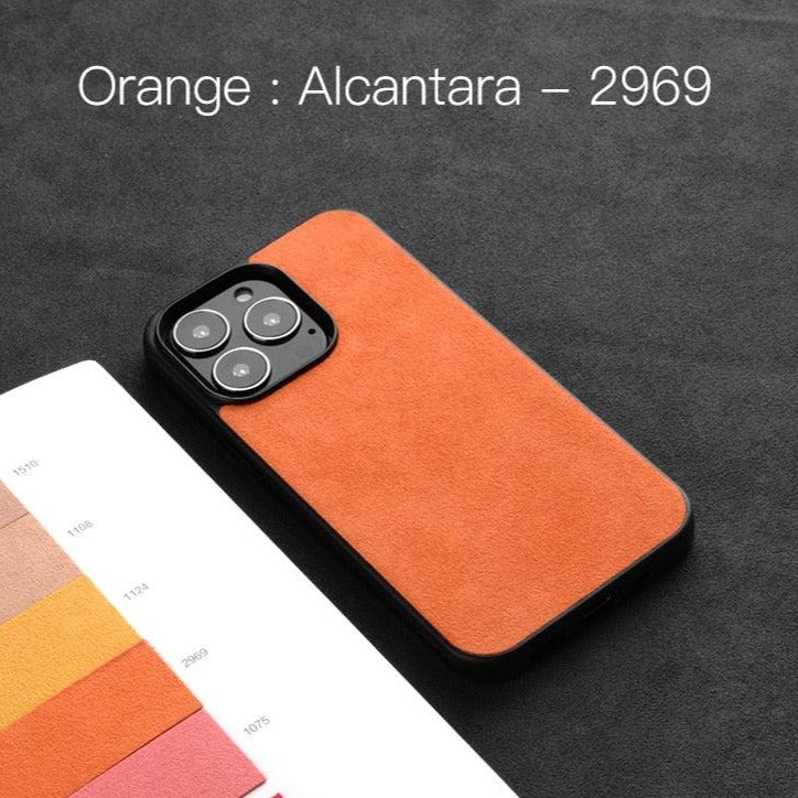 Alcantara Case for iPhone 13, 14 - JDM Global Warehouse