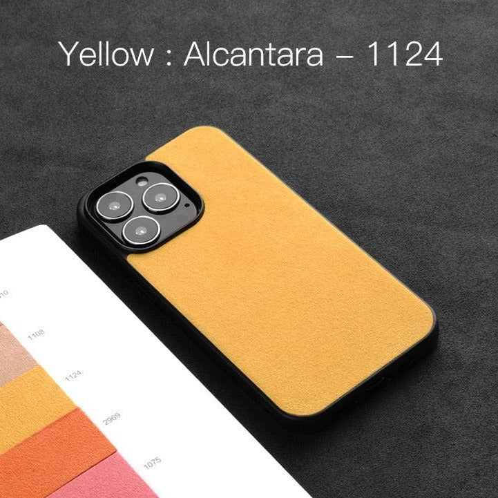 Alcantara Case for iPhone 13, 14 - JDM Global Warehouse