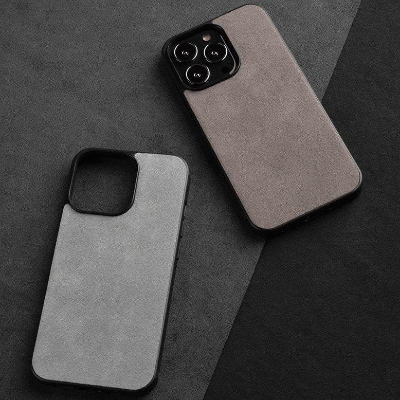 Alcantara Case for iPhone 13, 14 - JDM Global Warehouse