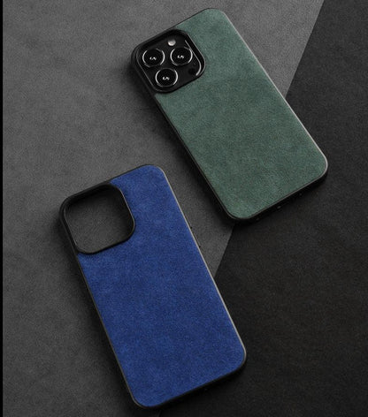 Alcantara Case for iPhone 13, 14 - JDM Global Warehouse