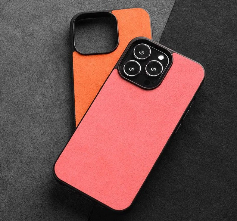 Alcantara Case for iPhone 13, 14 - JDM Global Warehouse