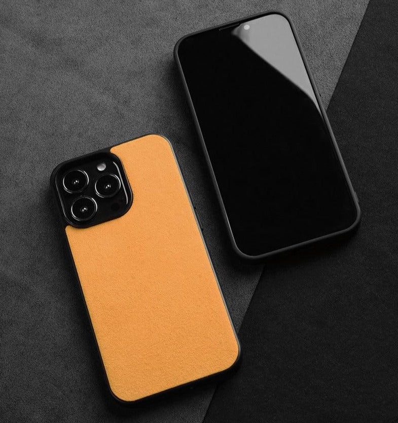 Alcantara Case for iPhone 13, 14 - JDM Global Warehouse