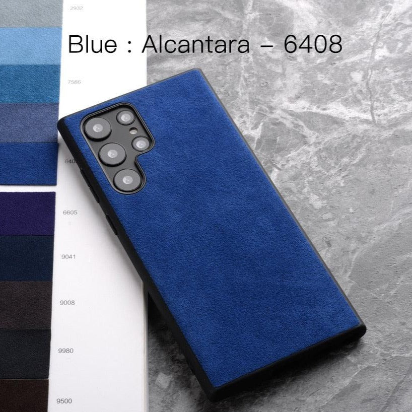 Alcantara Case for Samsung S10, S20 - JDM Global Warehouse