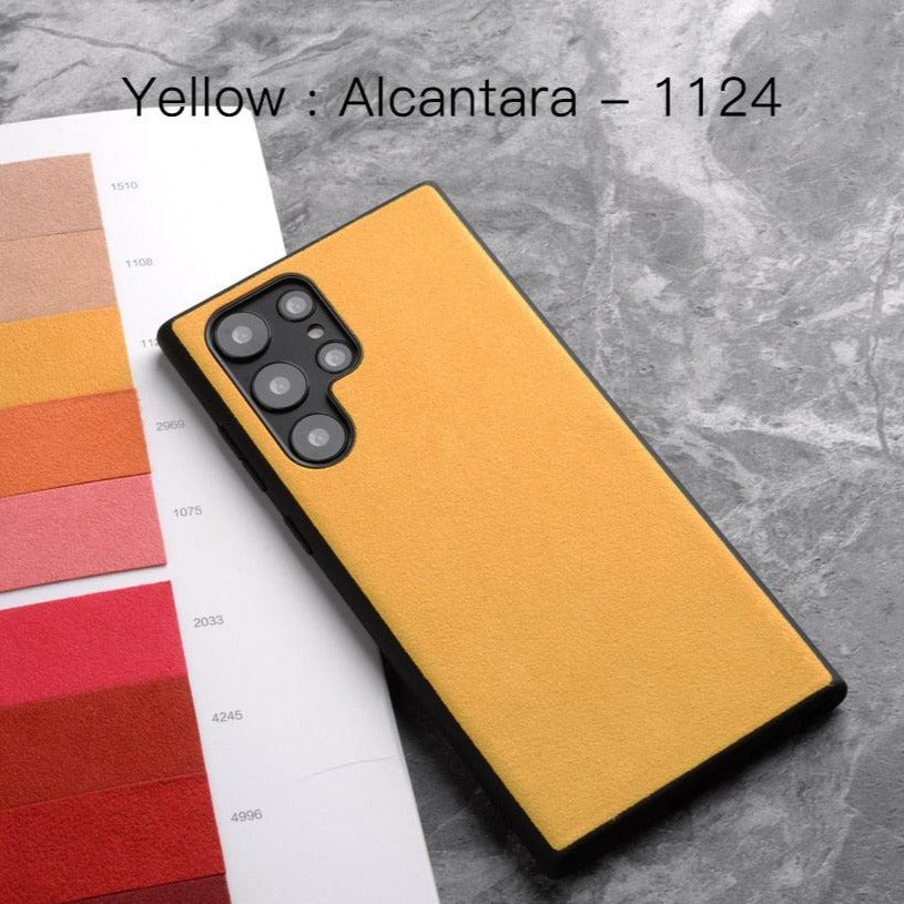 Alcantara Case for Samsung S10, S20 - JDM Global Warehouse