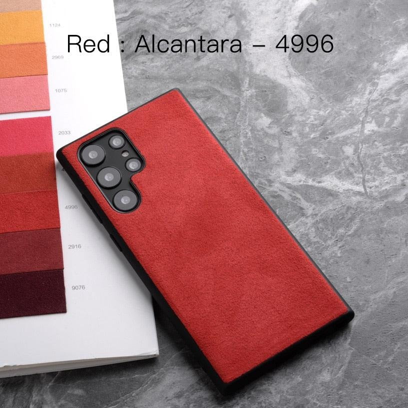 Alcantara Case for Samsung S10, S20 - JDM Global Warehouse