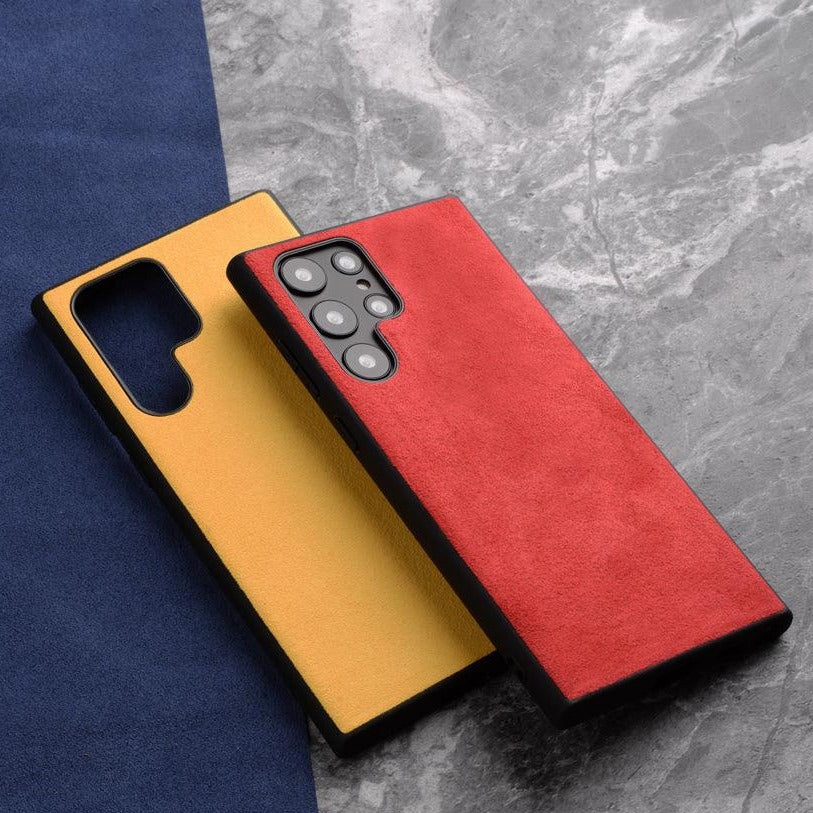 Alcantara Case for Samsung S10, S20 - JDM Global Warehouse