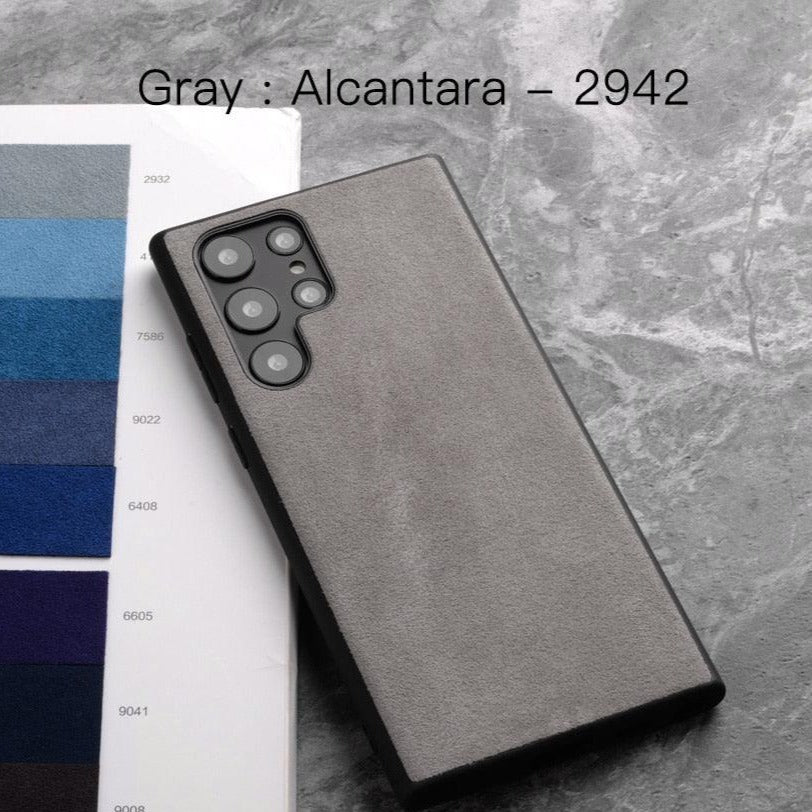 Alcantara Case for Samsung S21, S22 - JDM Global Warehouse