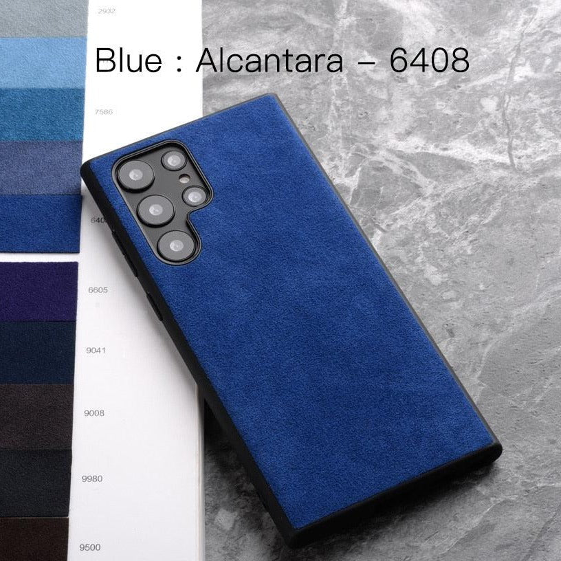 Alcantara Case for Samsung S21, S22 - JDM Global Warehouse