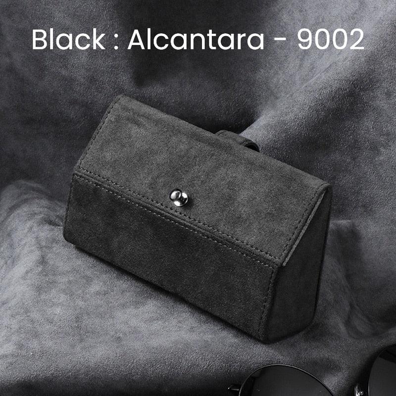 Alcantara glasses box - JDM Global Warehouse