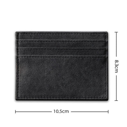 Alcantara slim card holder - JDM Global Warehouse