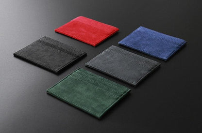 Alcantara slim card holder - JDM Global Warehouse