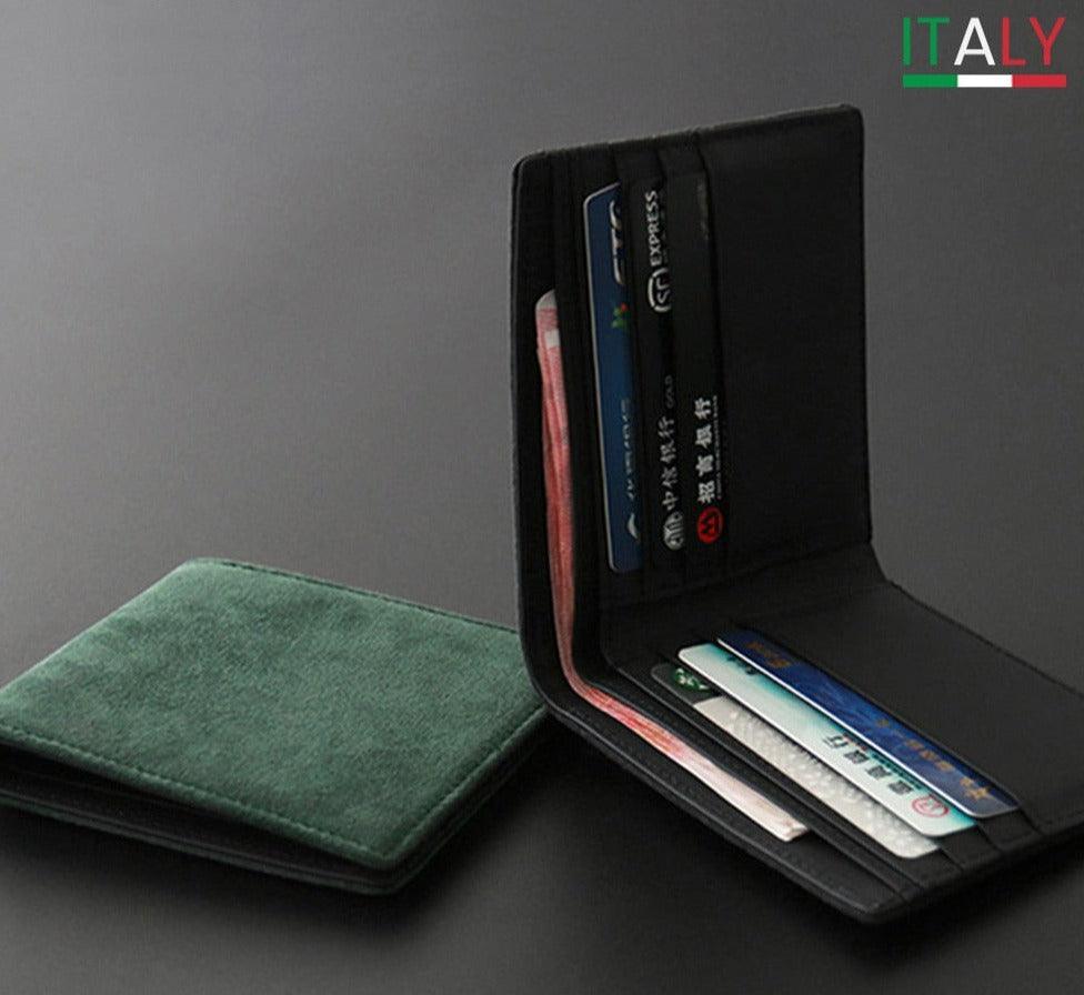 Alcantara suede luxury wallet - JDM Global Warehouse