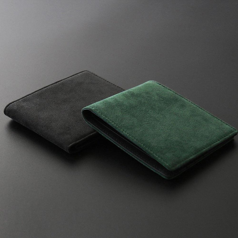 Alcantara suede luxury wallet - JDM Global Warehouse