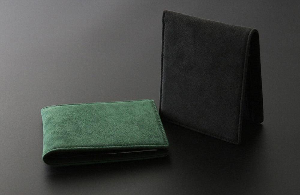 Alcantara suede luxury wallet - JDM Global Warehouse