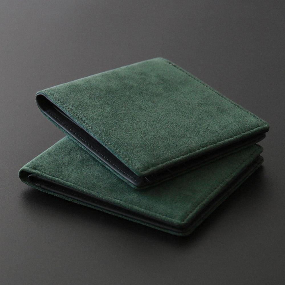 Alcantara suede luxury wallet - JDM Global Warehouse