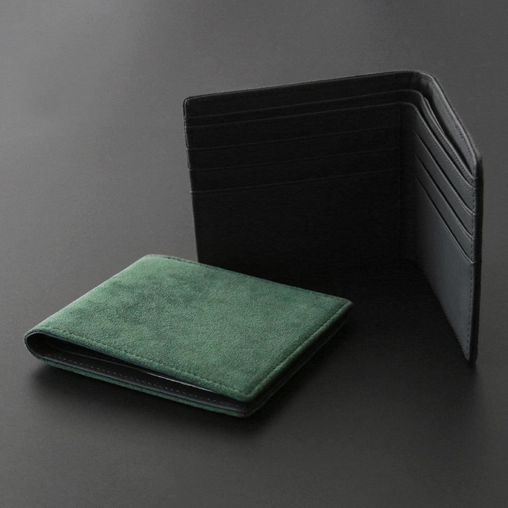 Alcantara suede luxury wallet - JDM Global Warehouse