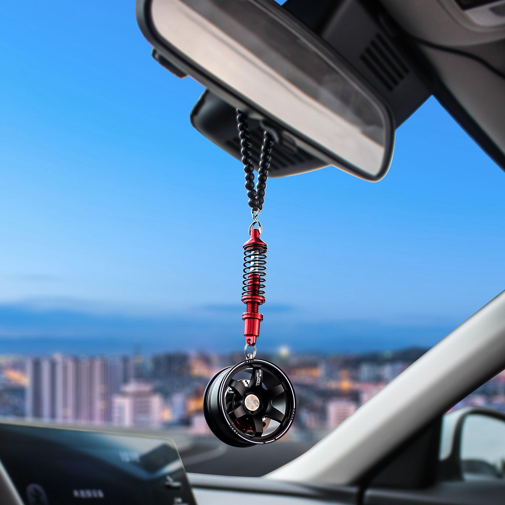 Coilover and JDM Wheel hanging ornament - JDM Global Warehouse