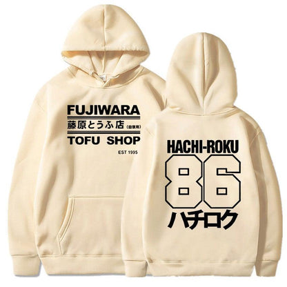 Fujiwara Tofu Shop AE86 hoodie - JDM Global Warehouse