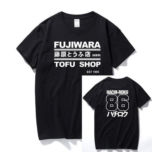 Fujiwara Tofu Shop AE86 T shirt - 12 colors! - JDM Global Warehouse