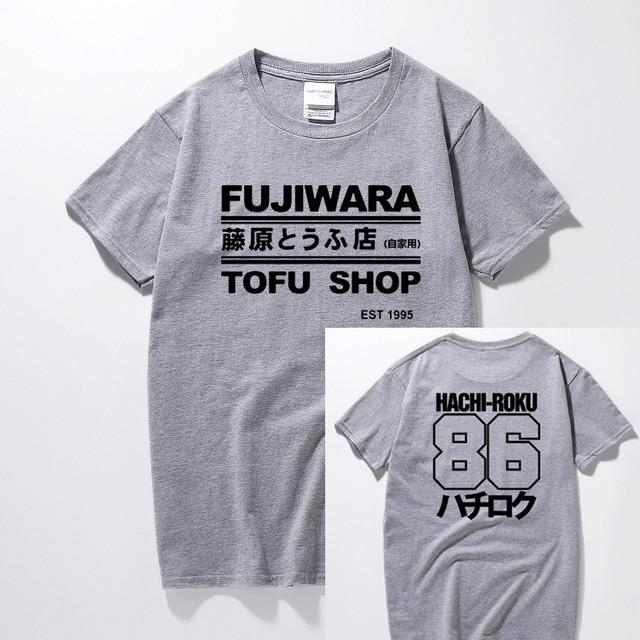 Fujiwara Tofu Shop AE86 T shirt - 12 colors! - JDM Global Warehouse