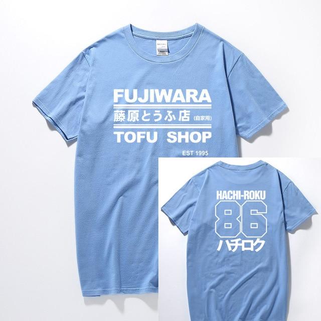 Fujiwara Tofu Shop AE86 T shirt - 12 colors! - JDM Global Warehouse