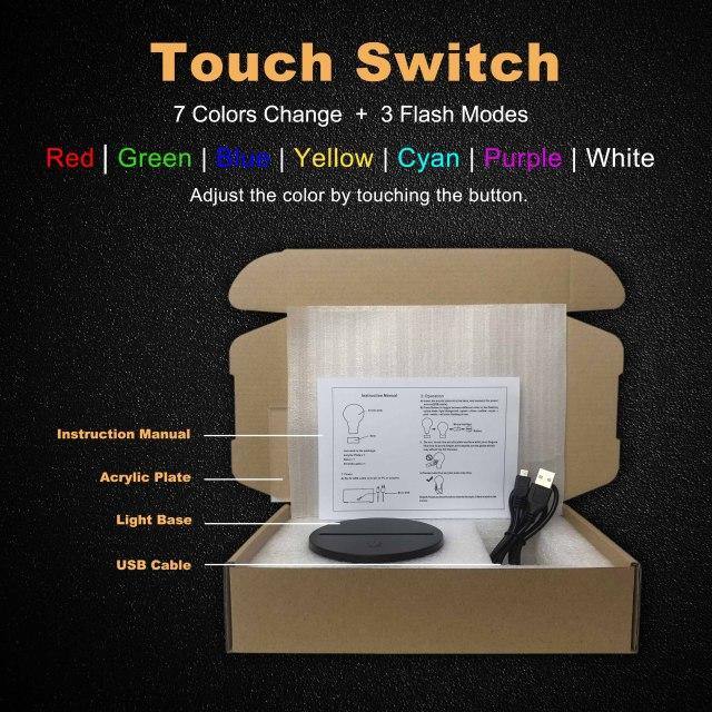 GTR multi-color LED Lamp - JDM Global Warehouse