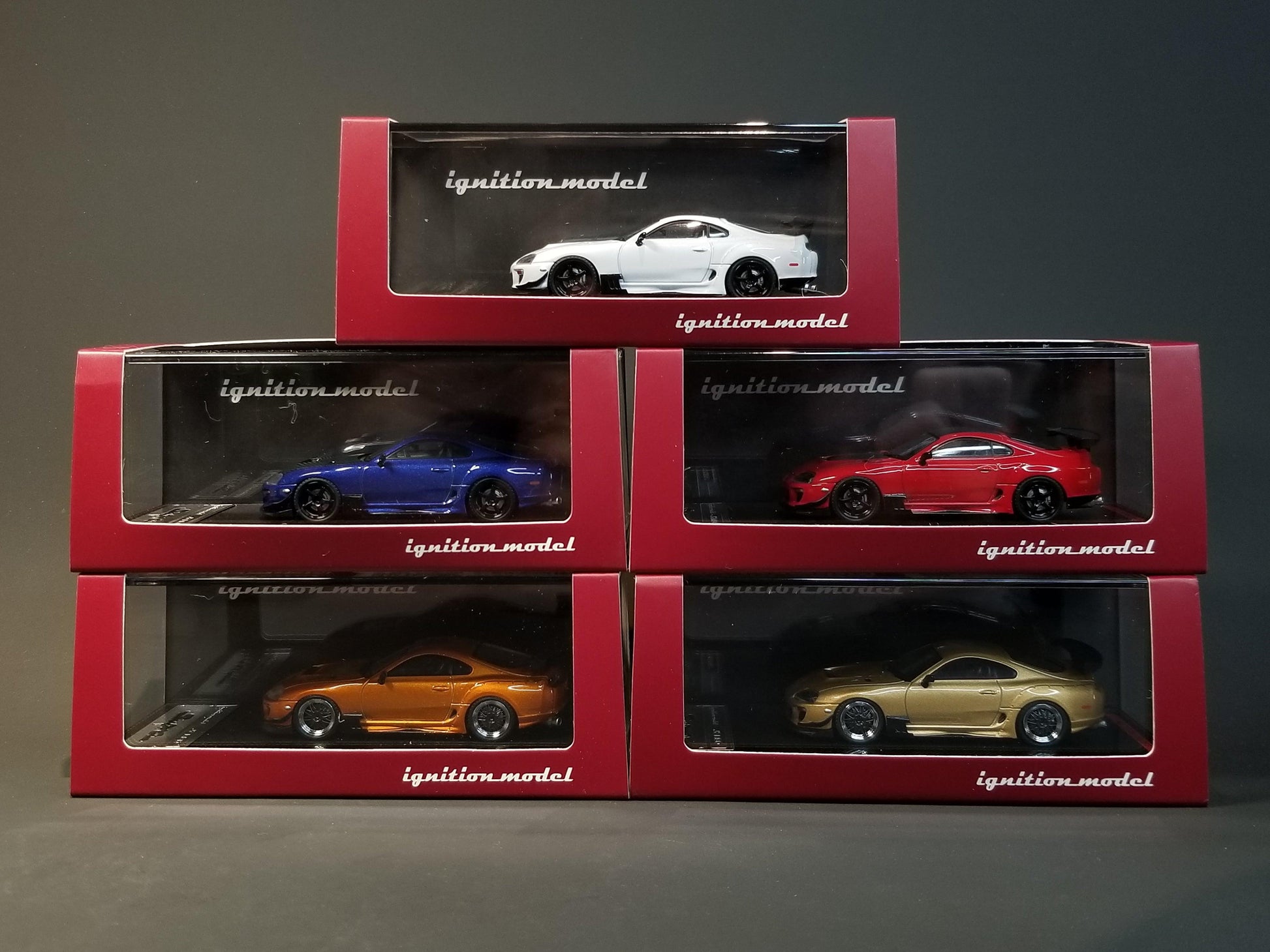 Ignition Model 1/64 Toyota Supra RZ JZA80 - 5 colors - JDM Global Warehouse