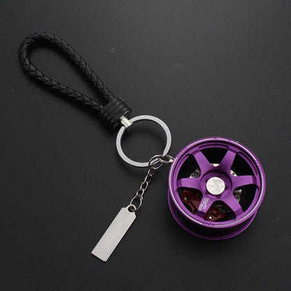 JDM Alloy Wheel and Brake Car Key Chain - JDM Global Warehouse