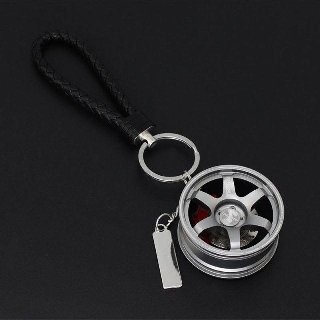 JDM Alloy Wheel and Brake Car Key Chain - JDM Global Warehouse