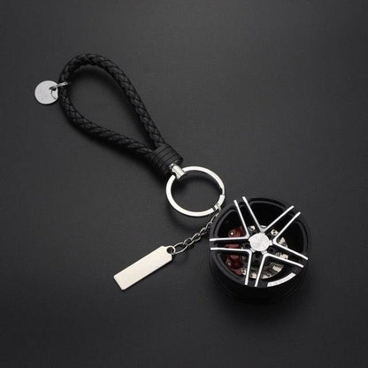 JDM Alloy Wheel and Brake Car Key Chain - JDM Global Warehouse