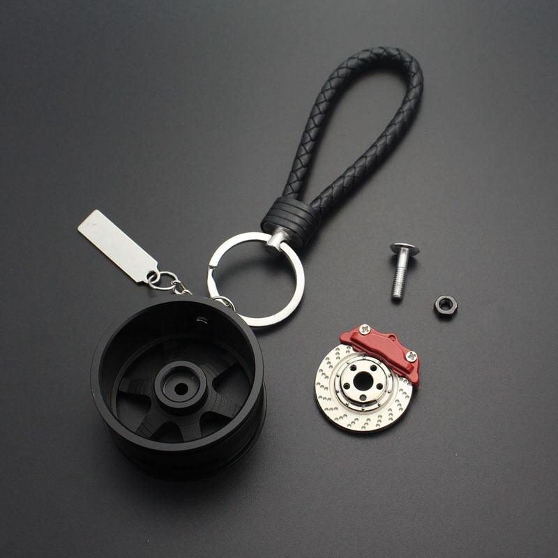 JDM Alloy Wheel and Brake Car Key Chain - JDM Global Warehouse