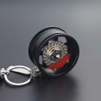 JDM Alloy Wheel and Brake Car Key Chain - JDM Global Warehouse