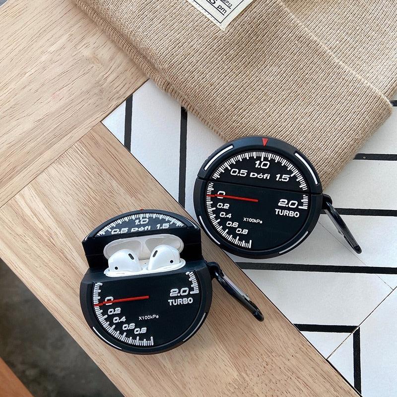 JDM boost gauge case for AirPods 1, 2 and Pro - JDM Global Warehouse