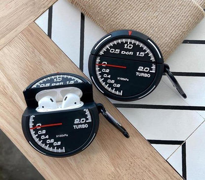 JDM boost gauge case for AirPods 1, 2 and Pro - JDM Global Warehouse