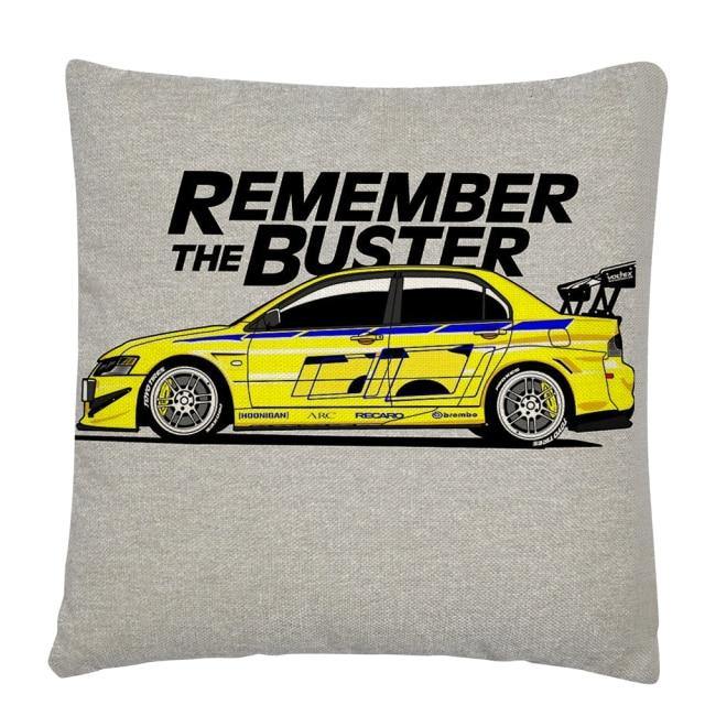 JDM car cushion covers - 45 x 45cm - JDM Global Warehouse