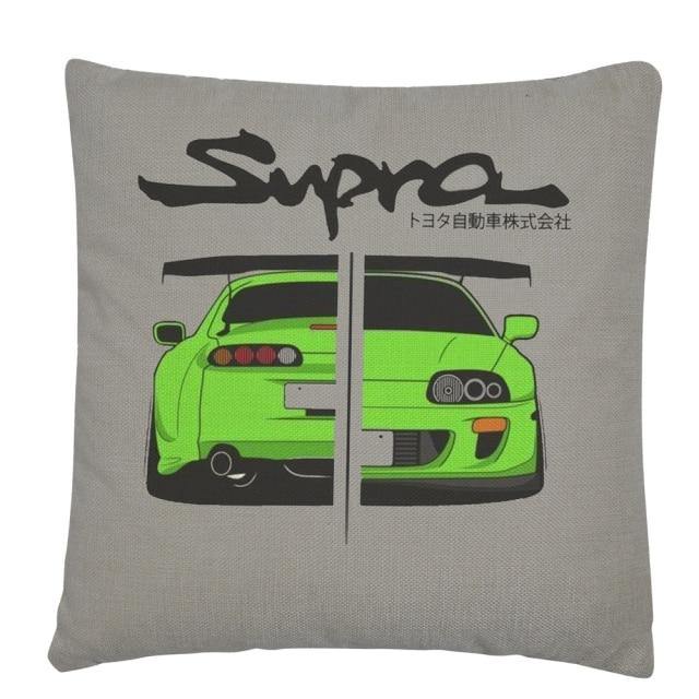 JDM car cushion covers - 45 x 45cm - JDM Global Warehouse