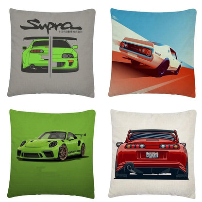 JDM car cushion covers - 45 x 45cm - JDM Global Warehouse