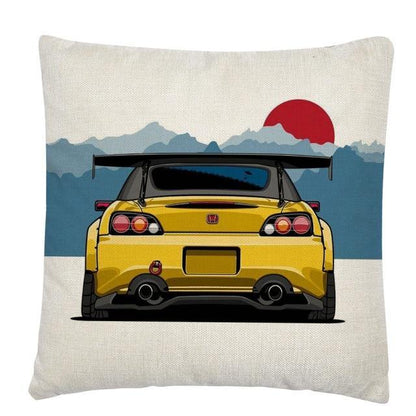 JDM car cushion covers - 45 x 45cm - JDM Global Warehouse