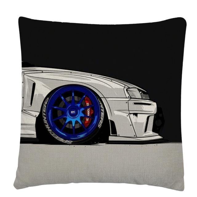 JDM car cushion covers - 45 x 45cm - JDM Global Warehouse