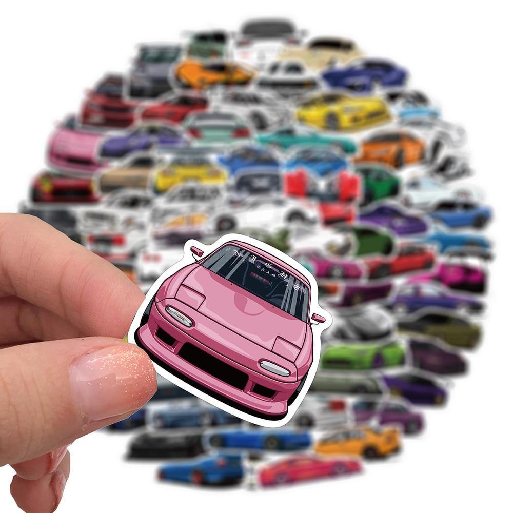 JDM Car sticker pack - 50 / 100 pieces - JDM Global Warehouse