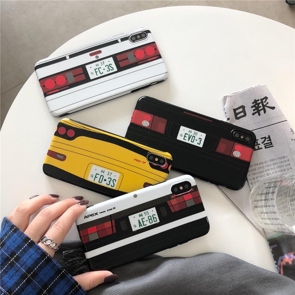 JDM Car Taillight silicone case For iPhone - AE86, FD RX7, FC RX7, Evo 3 - JDM Global Warehouse