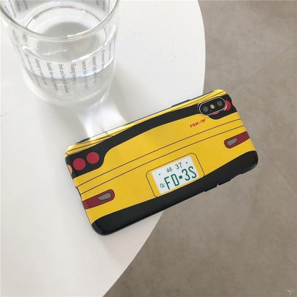 JDM Car Taillight silicone case For iPhone - AE86, FD RX7, FC RX7, Evo 3 - JDM Global Warehouse