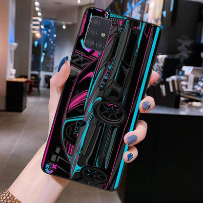 JDM color illustrated phone cases for Samsung Galaxy S20, S21, S30 - JDM Global Warehouse
