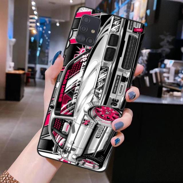 JDM color illustrated phone cases for Samsung Galaxy S9, S10 - JDM Global Warehouse