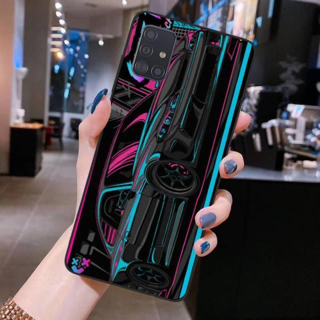 JDM color illustrated phone cases for Samsung Galaxy S9, S10 - JDM Global Warehouse
