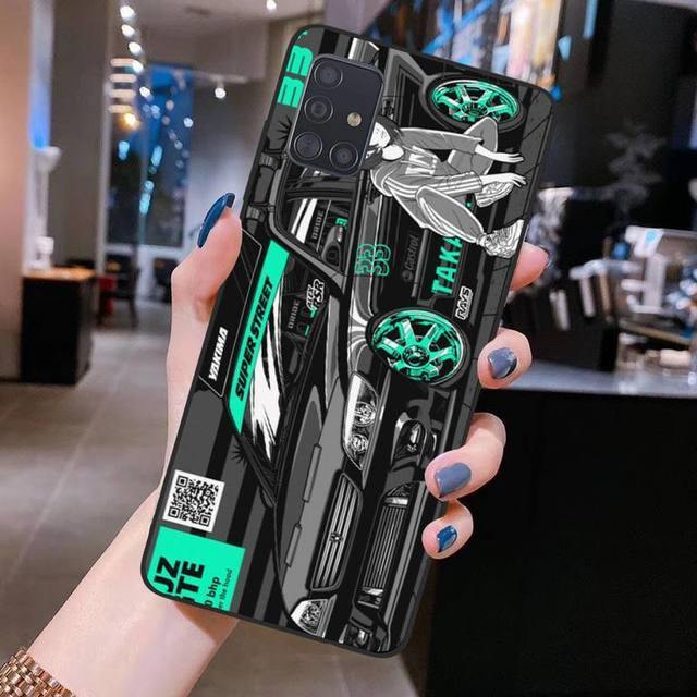 JDM color illustrated phone cases for Samsung Galaxy S9, S10 - JDM Global Warehouse