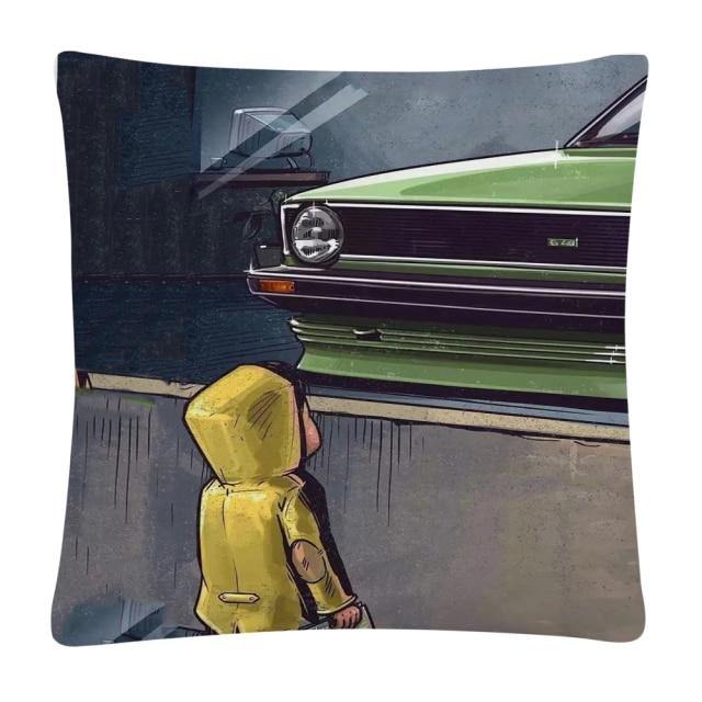 JDM Dream Car cushion cover 45X45cm - 12 styles! - JDM Global Warehouse