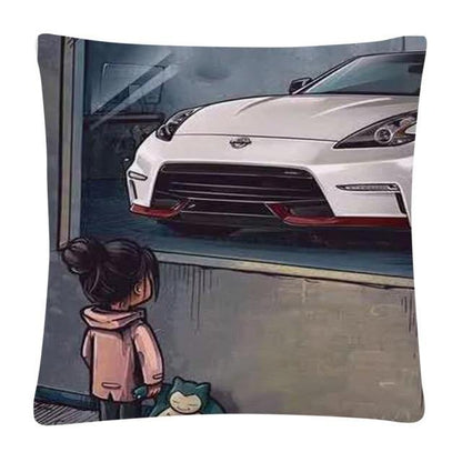 JDM Dream Car cushion cover 45X45cm - 12 styles! - JDM Global Warehouse